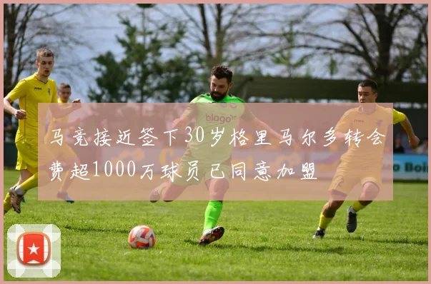 马竞接近签下30岁格里马尔多转会费超1000万球员已同意加盟